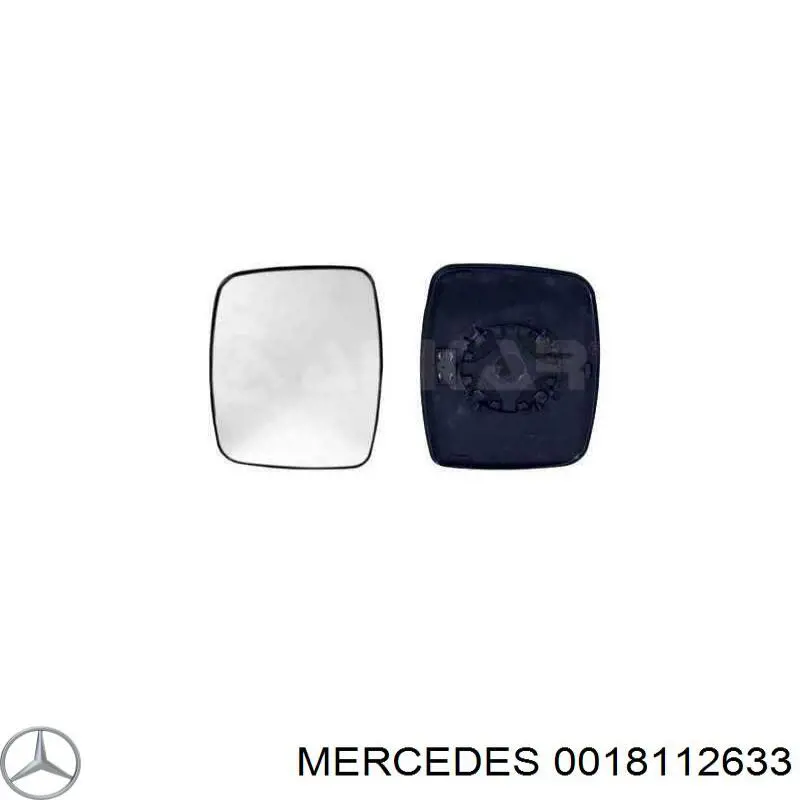 Cristal de espejo retrovisor Mercedes 0018112633 precio, desde 8,32 EUR