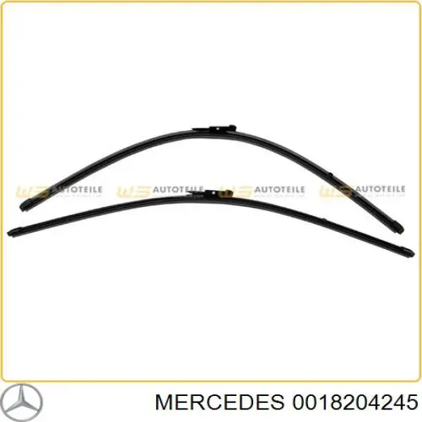 Escobillas delanteras Mercedes 0018204245 precio, desde 23,61 EUR