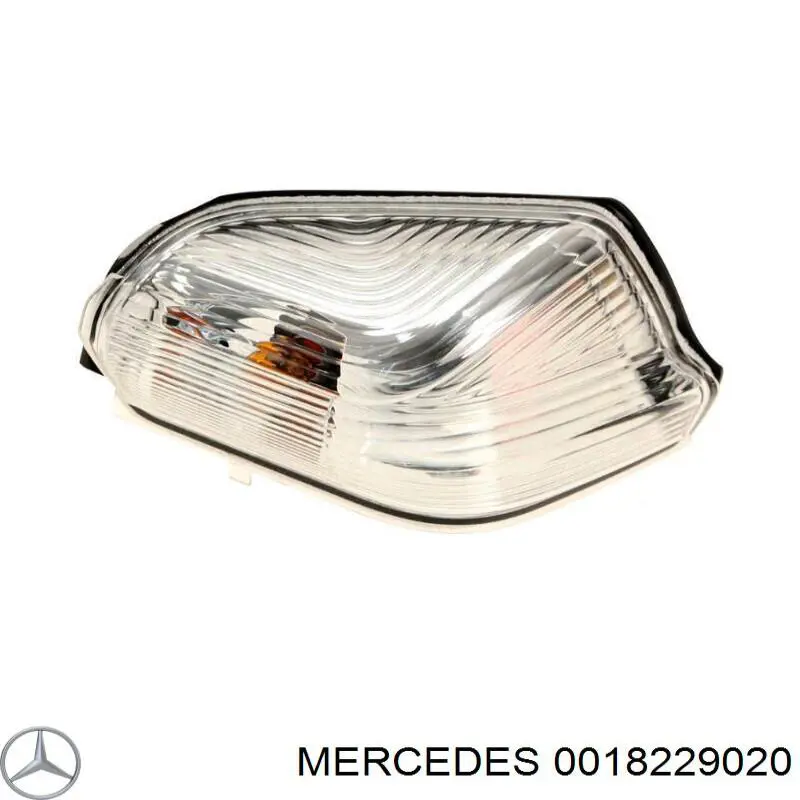 0018229020 Mercedes luz intermitente de retrovisor exterior derecho