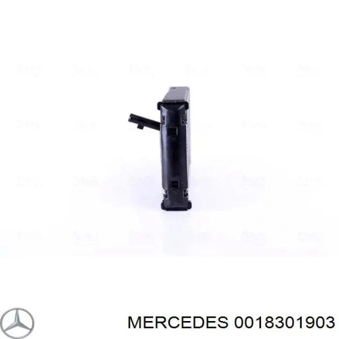 0018301903 Mercedes radiador de calefacción