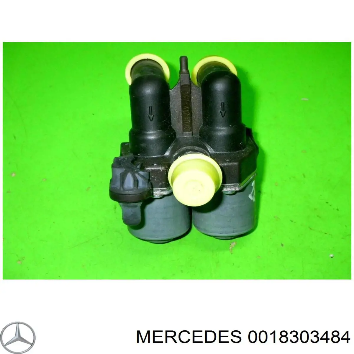 0018303484 Mercedes grifo de estufa (calentador)
