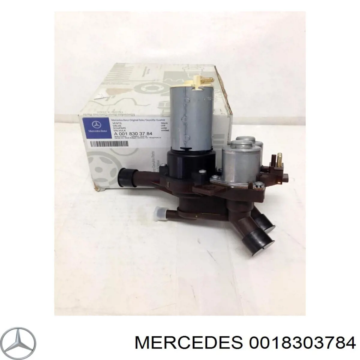 0018303784 Mercedes grifo de estufa (calentador)