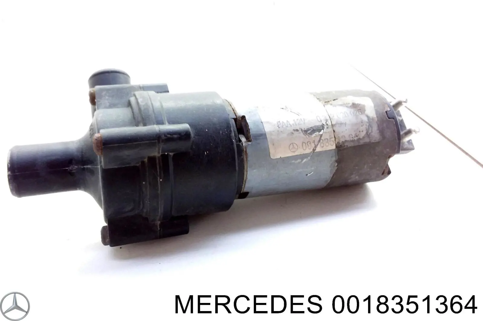 Bomba de agua eléctrica auxiliar Mercedes 0018351364