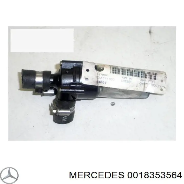 Comprar 0018353564 Mercedes Bomba de agua eléctrica auxiliar