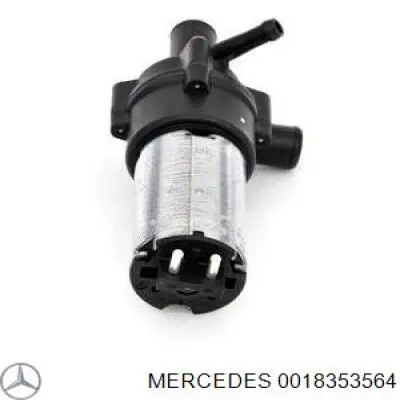 0018353564 Mercedes bomba de agua, adicional eléctrico
