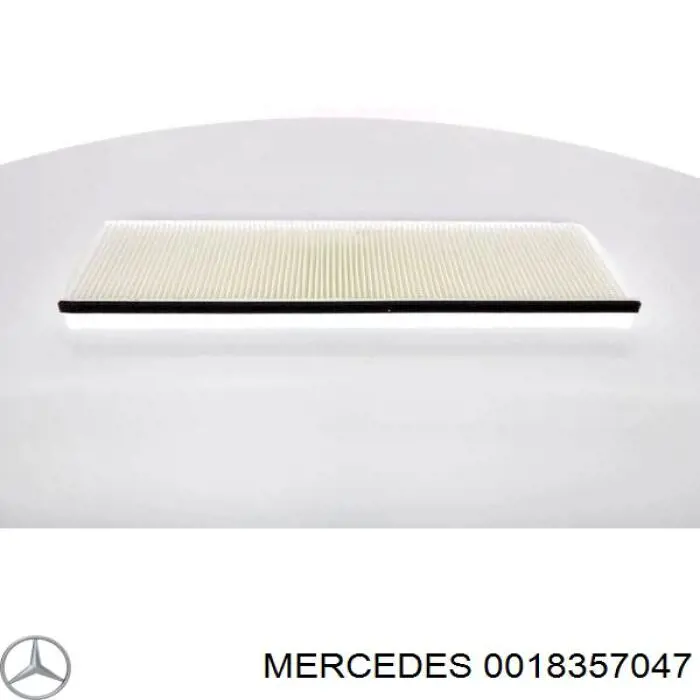 0018357047 Mercedes filtro de habitáculo