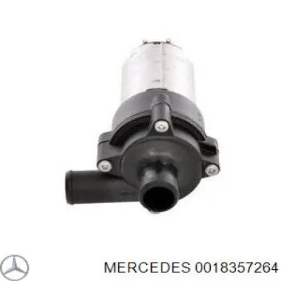 Bomba de agua eléctrica auxiliar 0018357264 Mercedes