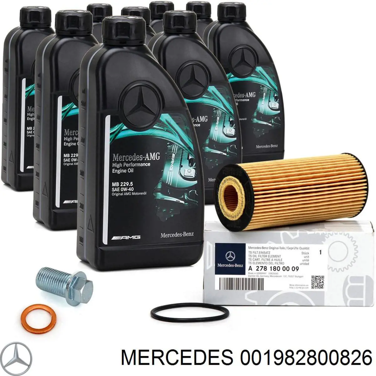 Batería Mercedes 001982800826