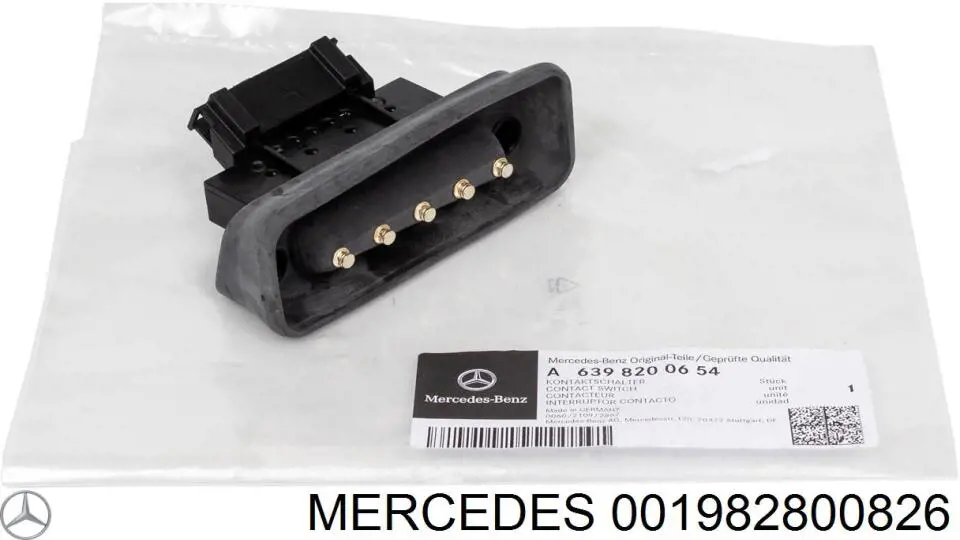 Batería de arranque Mercedes 001982800826 precio, desde 234,00 EUR
