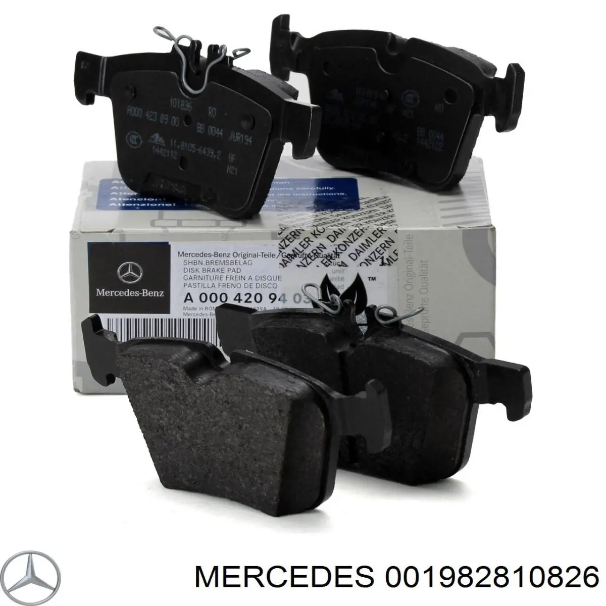 Batería de arranque Mercedes 001982810826 precio, desde 194,22 EUR
