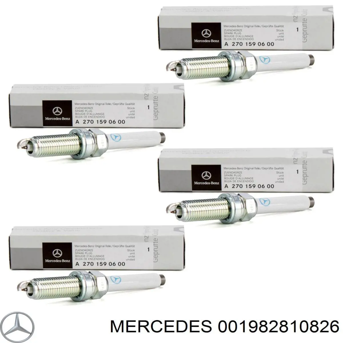 Batería 001982810826 Mercedes