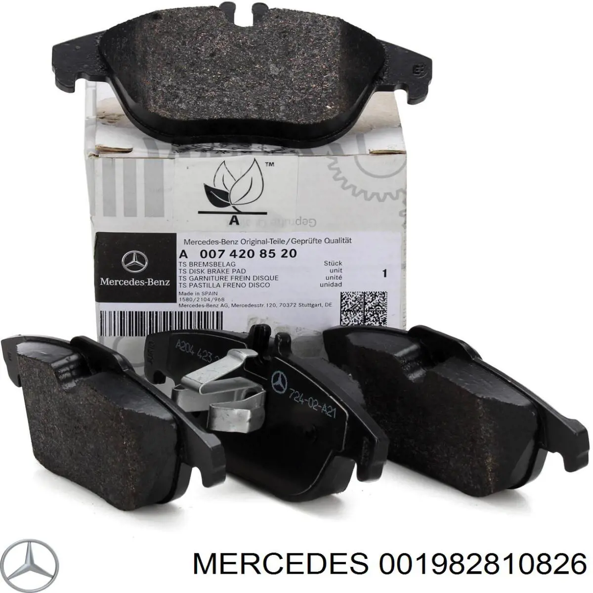 001982810826 Mercedes Batería Start-Stop