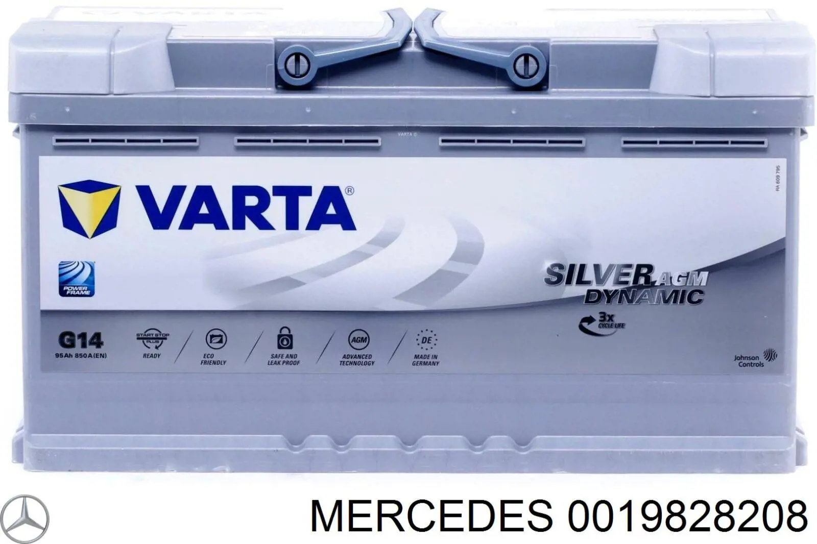 Batería de arranque Peugeot 407 6E