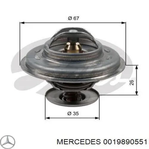 0019890551 Mercedes