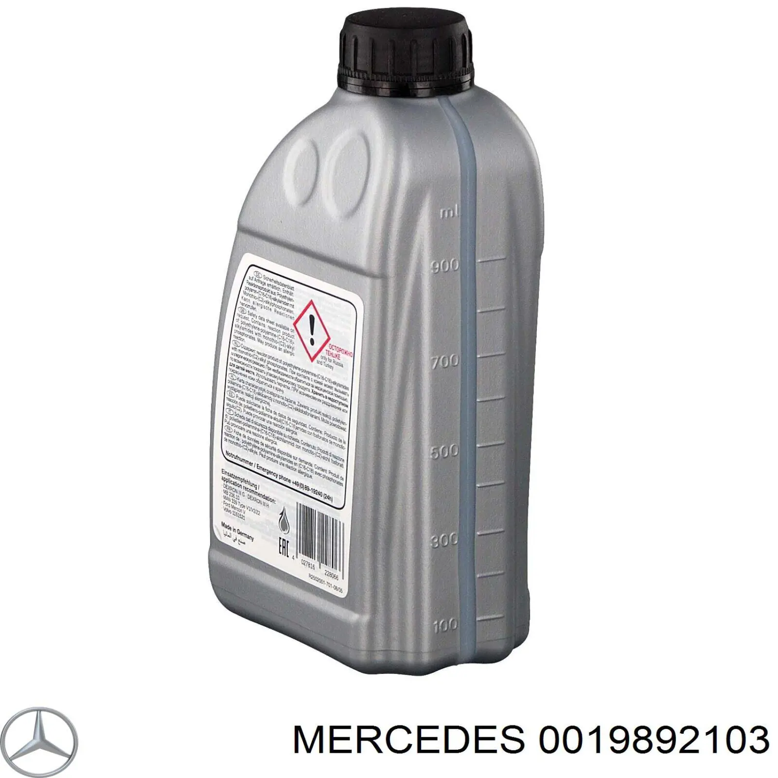 0019892103 Mercedes Aceite caja cambios