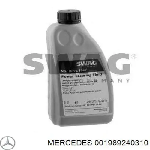 Comprar 001989240310 Mercedes Aceite de dirección hidráulica