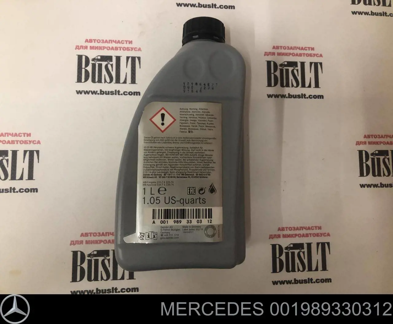 Comprar 001989330312 Mercedes Aceite caja de cambios