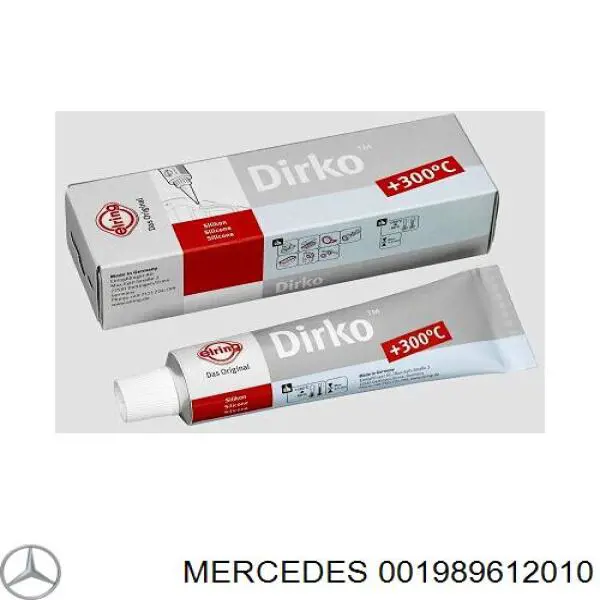 001989612010 Mercedes material de estanqueidad para juntas