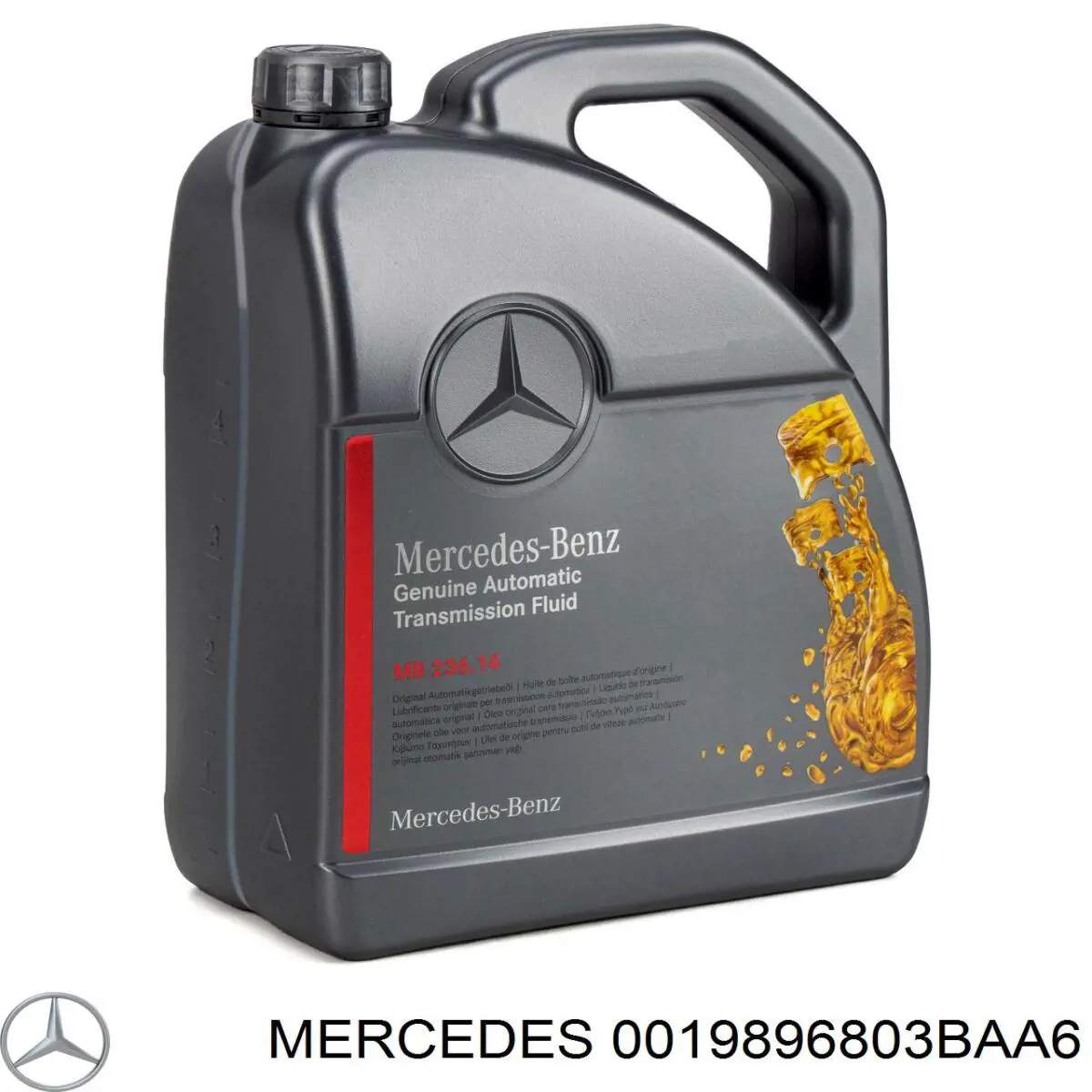 Mercedes Aceite transmisión (0019896803BAA6)