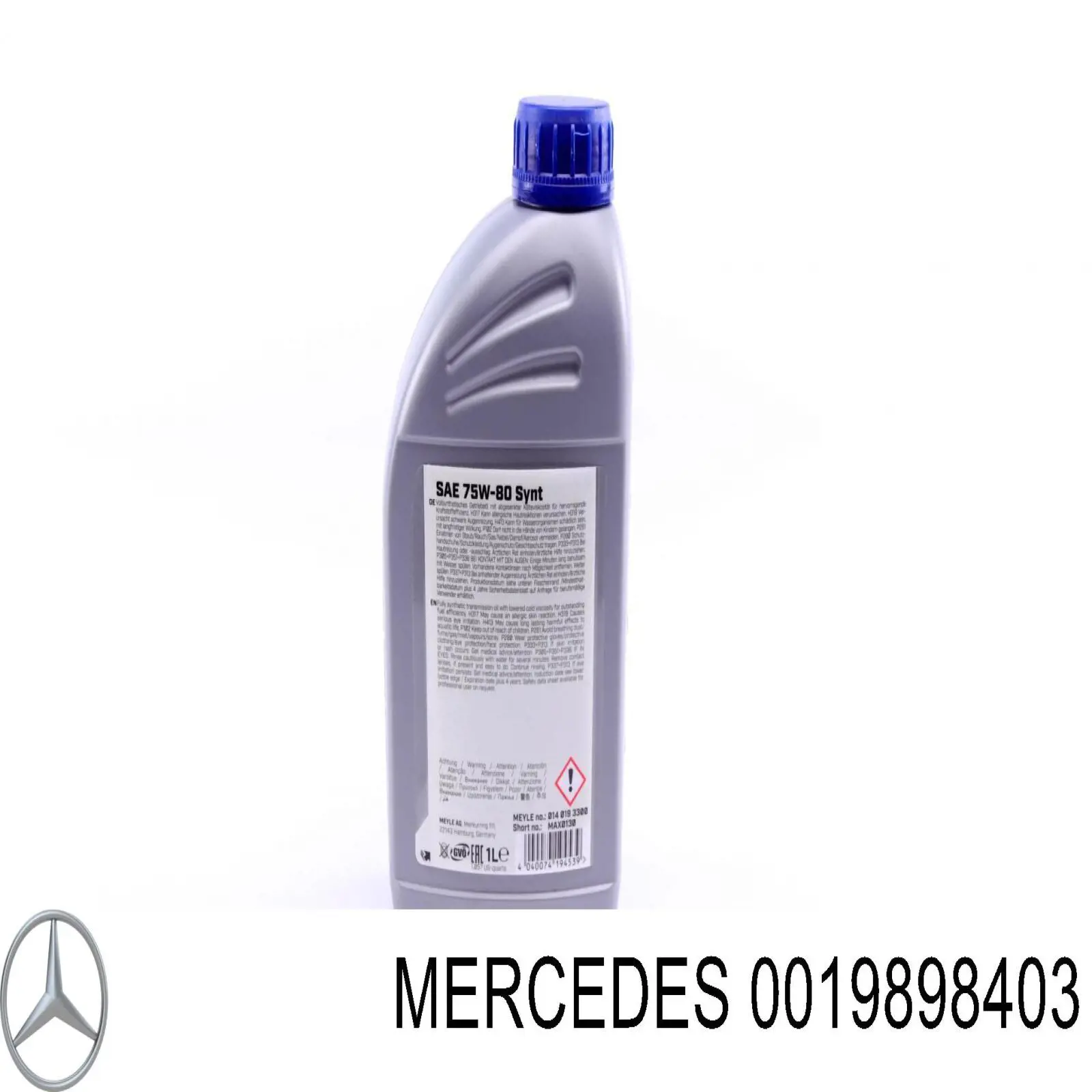 Aceite de transmisión Mercedes 0019898403
