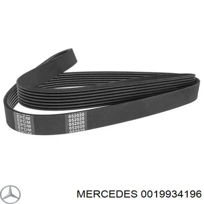 0019934196 Mercedes correa trapezoidal