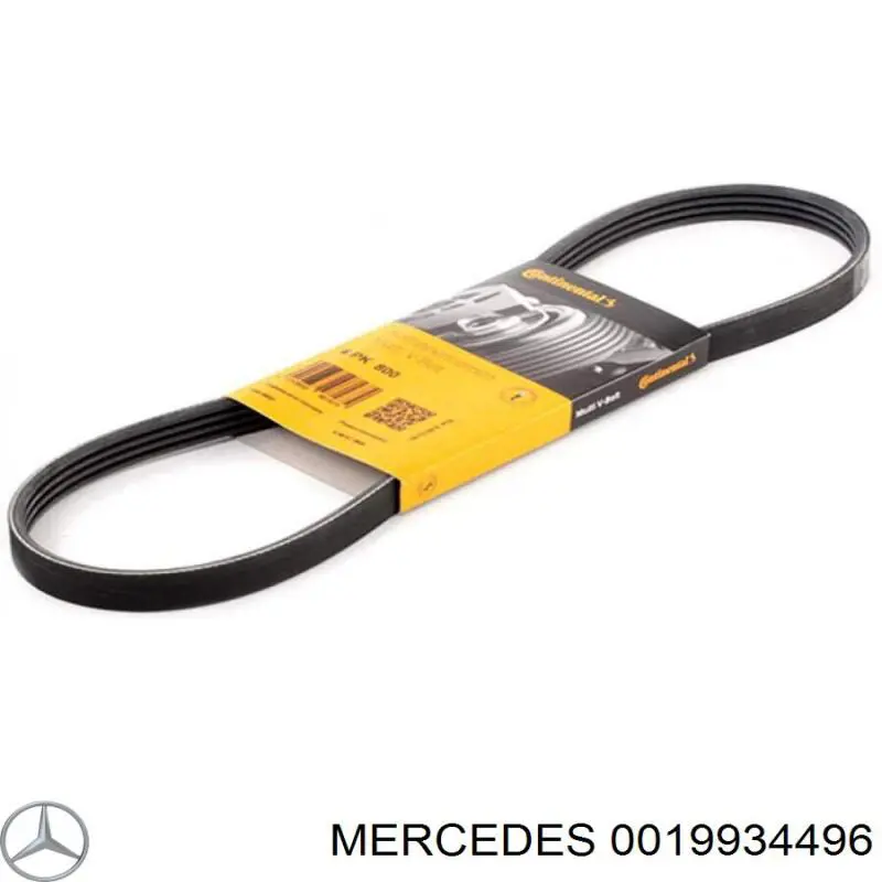 Correa de transmisión trapezoidal Mercedes 0019934496 precio, desde 6,48 EUR
