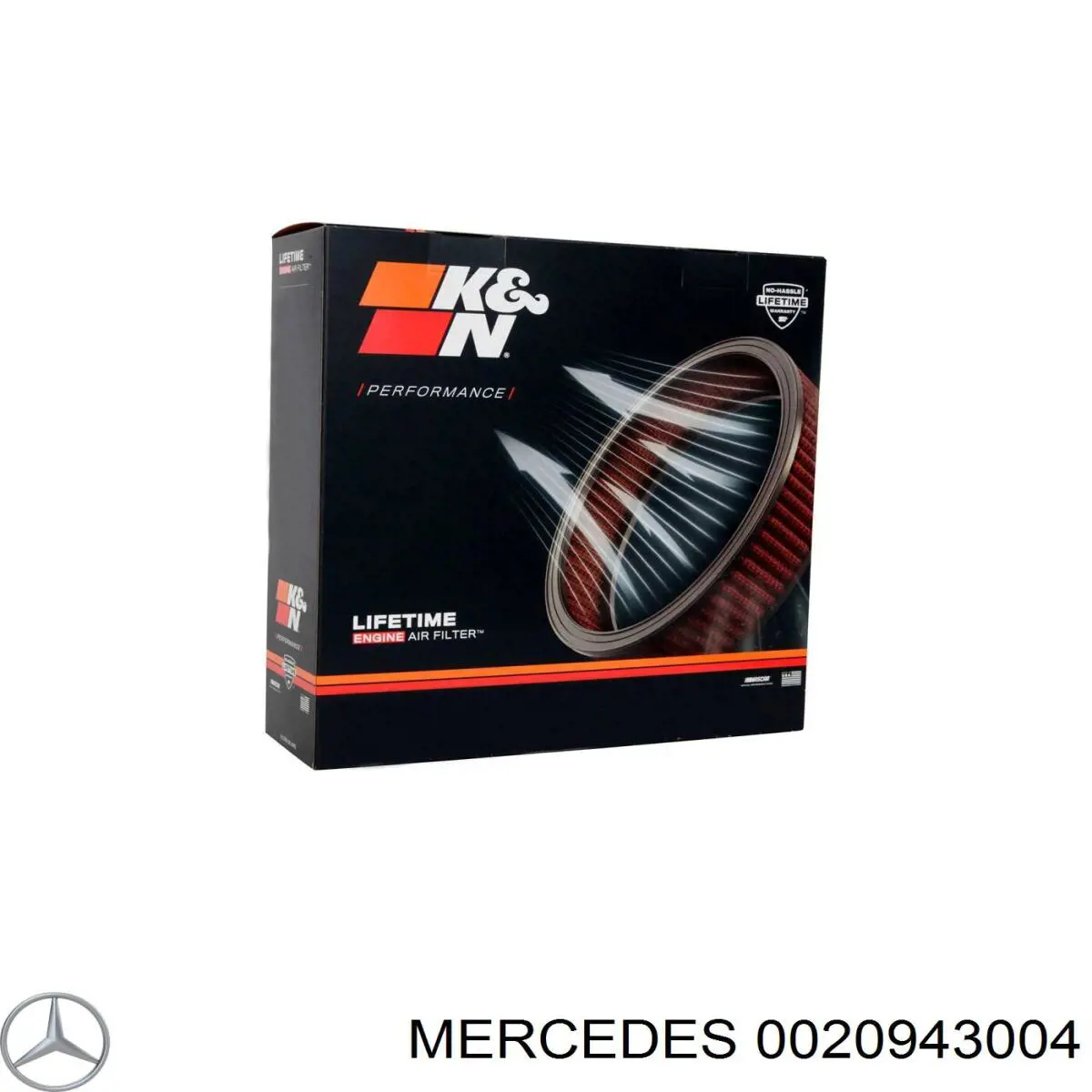 0020943004 Mercedes filtro de aire