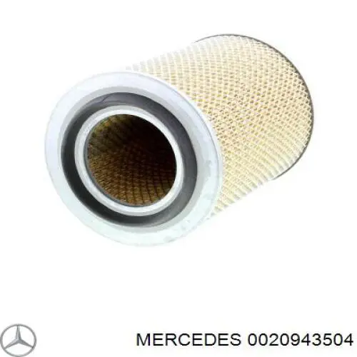 0020943504 Mercedes filtro de aire