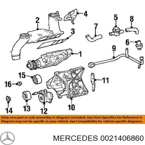 Válvula, ventilación cárter Mercedes 0021406860 precio, desde 27,87 EUR