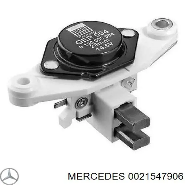 0021547906 Mercedes regulador del alternador