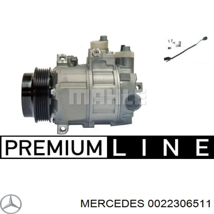 0022306511 Mercedes compresor de aire acondicionado