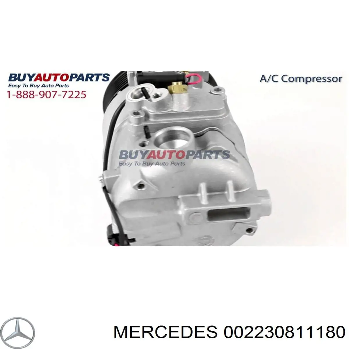 002230811180 Mercedes compresor de aire acondicionado