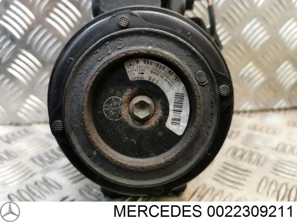 0022309211 Mercedes compresor de aire acondicionado