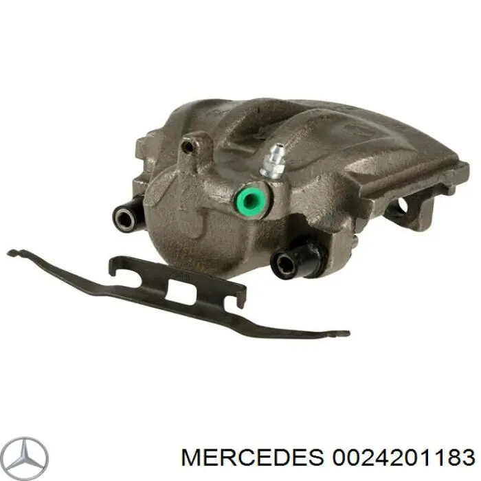 0024201183 Mercedes pinza de freno trasero derecho