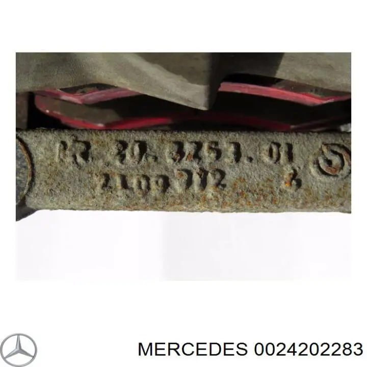 Pinza de freno delantera derecha Mercedes 0024202283 precio, desde 116,01 EUR
