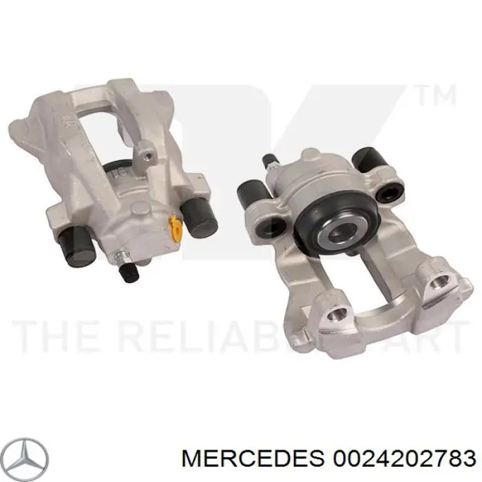 002420278380 Mercedes Pinza de freno trasera izquierda