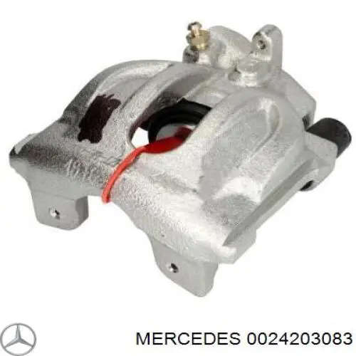 9014200602 Mercedes pinza de freno trasero derecho