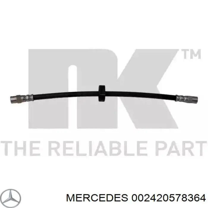 002420578364 Mercedes pinza de freno delantera izquierda