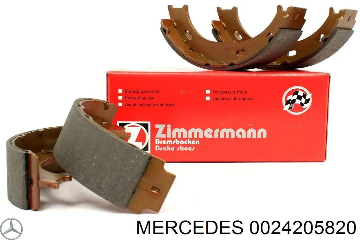 Comprar 0024205820 Mercedes Juego de zapatas de frenos, freno de estacionamiento