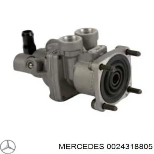 0024318805 Mercedes válvula de freno de pie (truck)