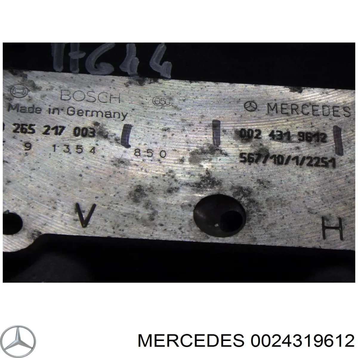 Bloque hidráulico ABS Mercedes 0024319612 precio, desde 100,19 EUR