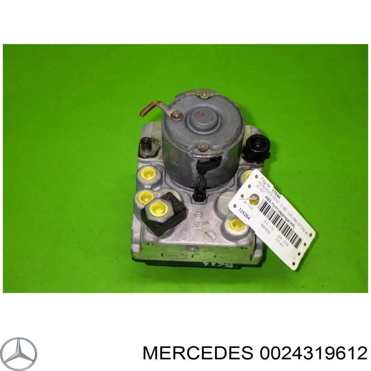 0024319612 Mercedes Unidad de control ABS hidráulico