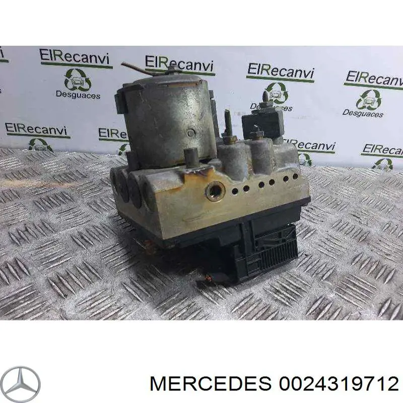 0024319712 Mercedes módulo hidráulico abs