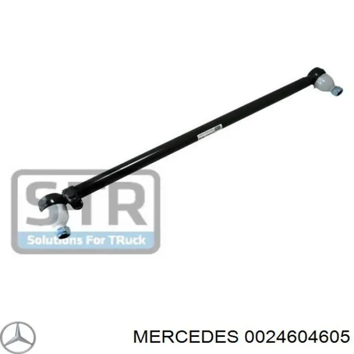Barra longitudinal de dirección delantera Mercedes 0024604605 precio, desde 83,41 EUR