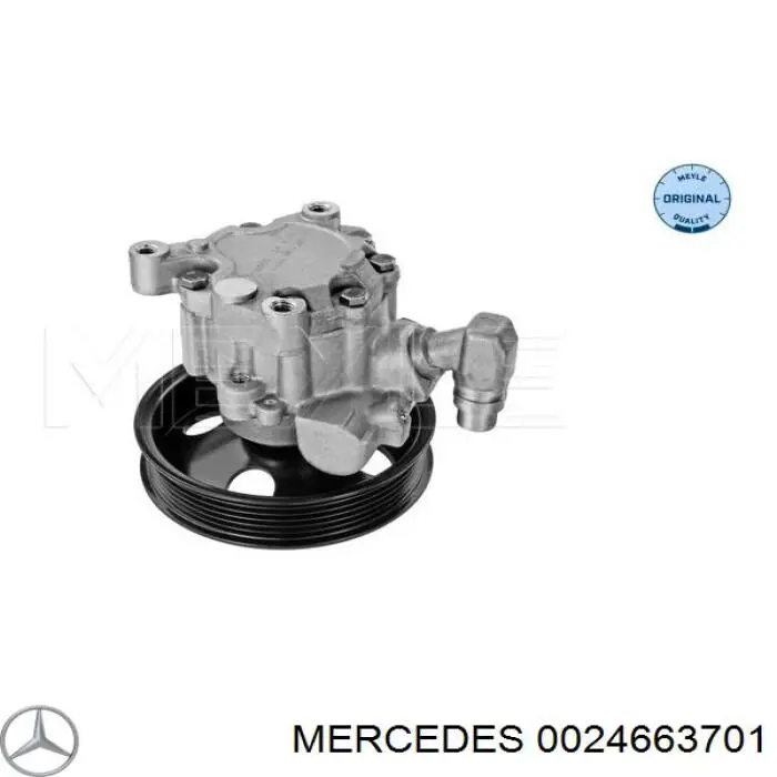 Bomba de dirección asistida Mercedes 0024663701