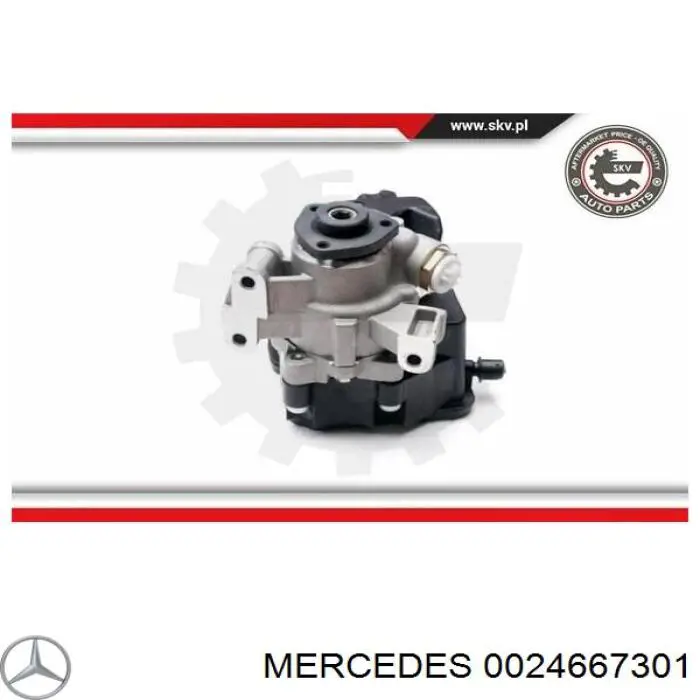 Bomba de dirección asistida  Mercedes 0024667301 precio, desde 69,70 EUR