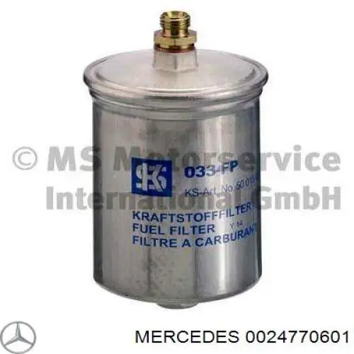 0024770601 Mercedes filtro combustible