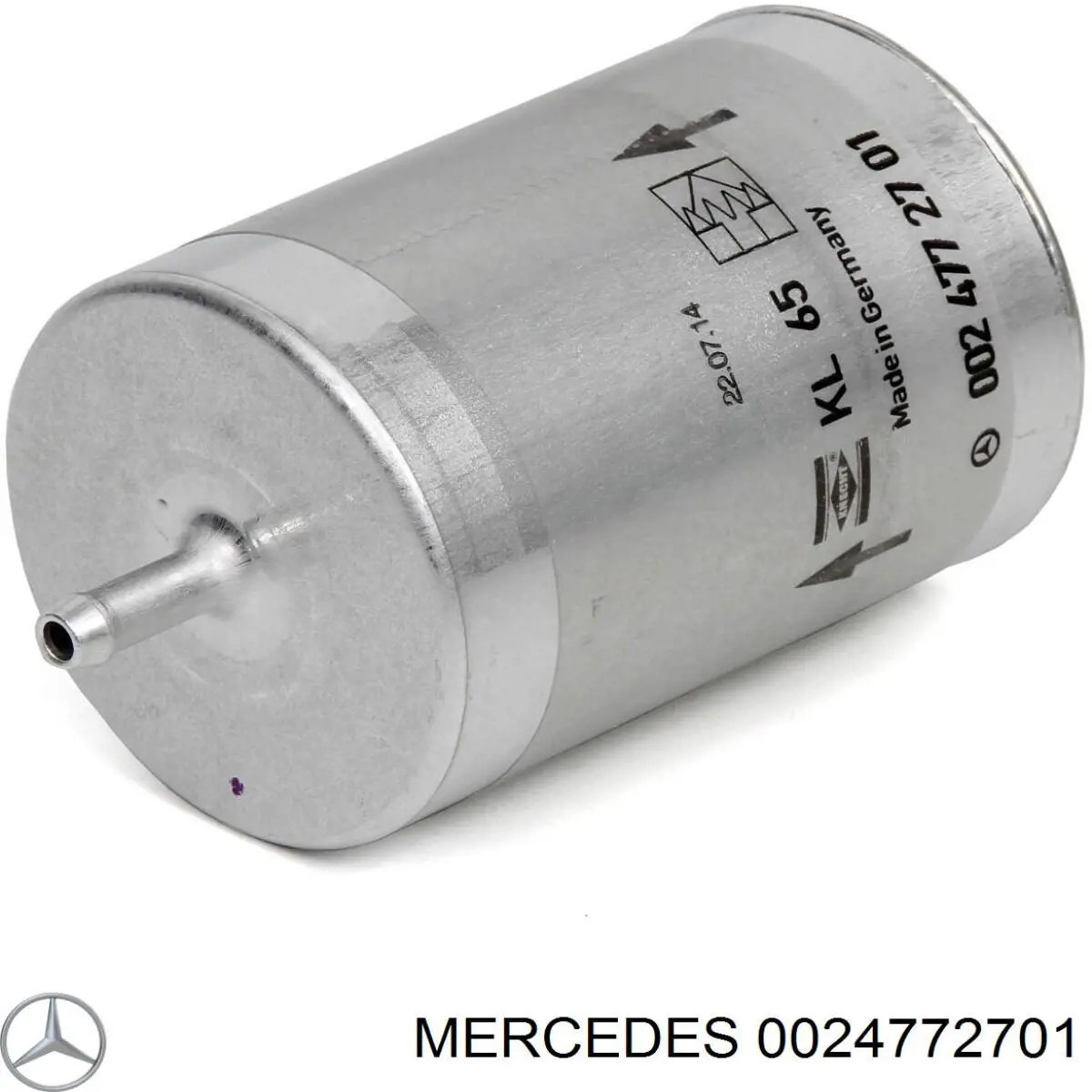 0024772701 Mercedes filtro combustible
