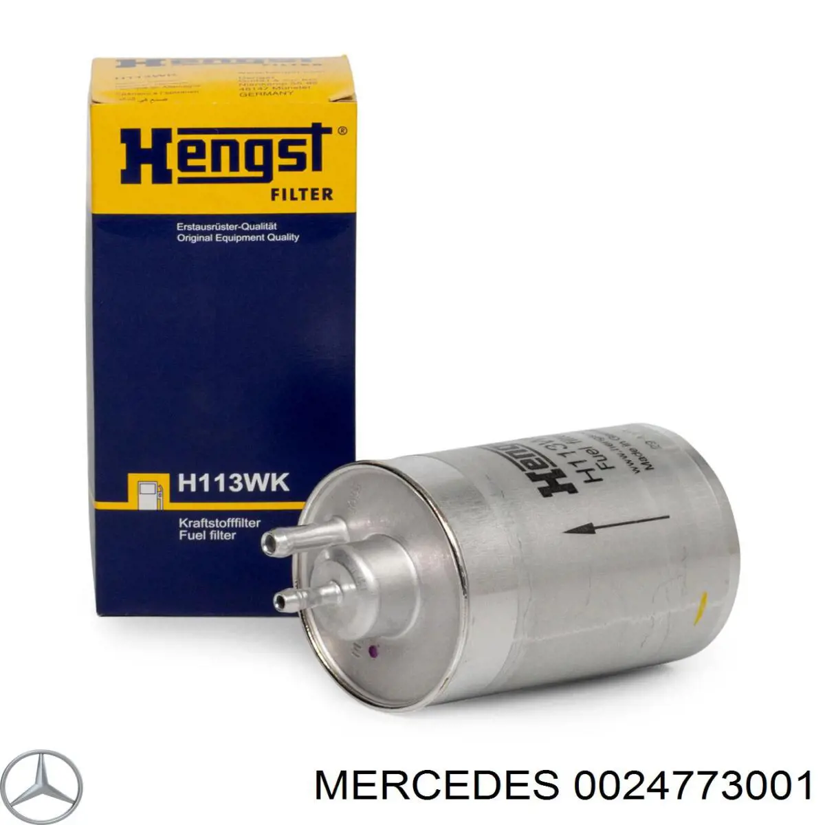 Filtro de combustible 0024773001 Mercedes