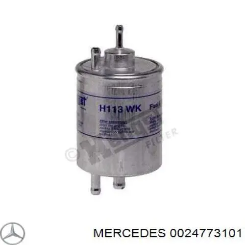 0024773101 Mercedes filtro combustible